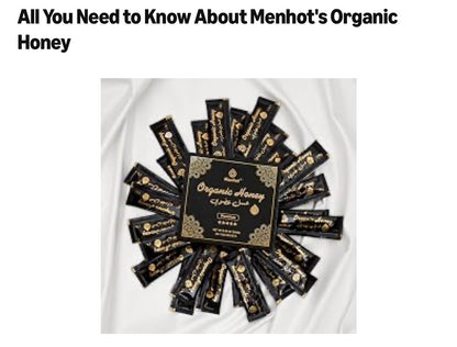 Honey for Men - LARGE PACK 29 Sachets: Honey, Jelly, Panax Ginseng, Maca, Tribulus Terrestris, No Added Sugar